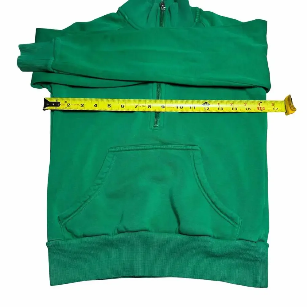 Vintage Nike The Athletic Dept. Green Quarter Zip Pullover Sweatshirt